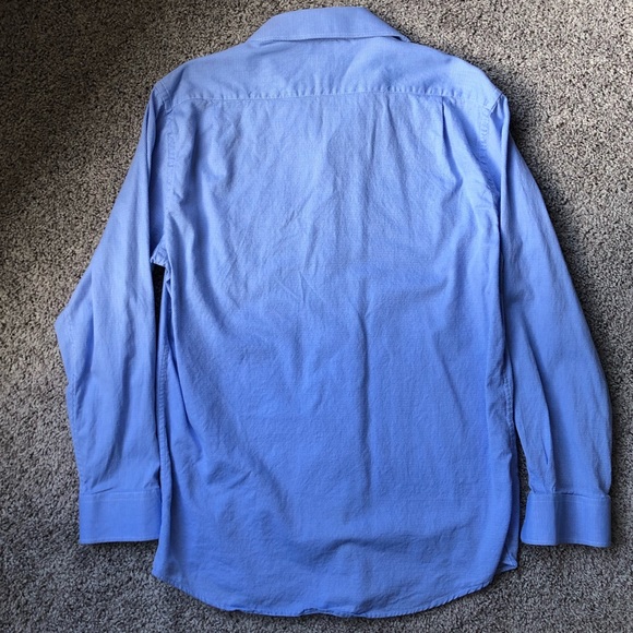 XMI Platinum, 16 1/2, 34/35, light blue, spread collar dress shirt - Picture 2 of 7